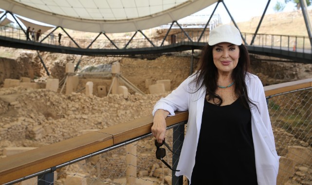 Yeşilçam'ın usta oyuncusu Türkan Şoray Göbeklitepe'yi gezdi