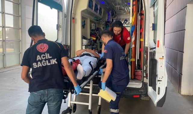 Adıyaman’da motosiklet ile otomobil çarpıştı!