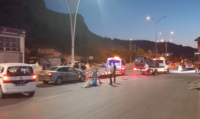 Afyonkarahisar'da kaza 3 kişi yaralandı