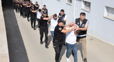 “Altınyüzük” organize suç örgütüne operasyon: 28 tutuklanma