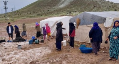 Aşırı yağıştan etkilenen tarım işçileri otele yerleştirildi