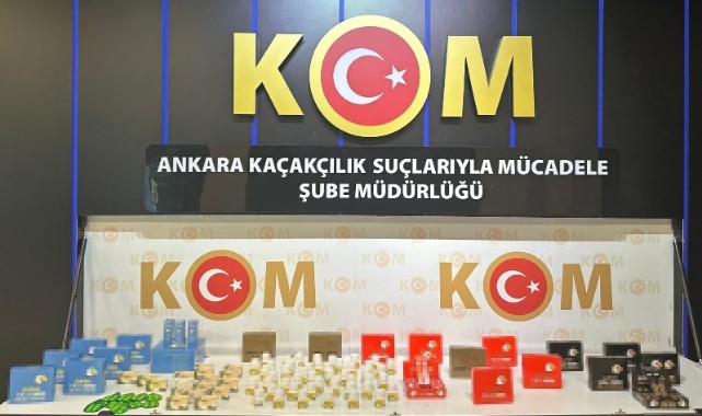Başkentte sahte cinsel içerikli ürün ele geçirildi