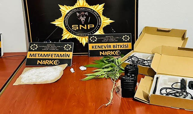 Birecik'te uyuşturucu operasyonu: 1 gözaltı