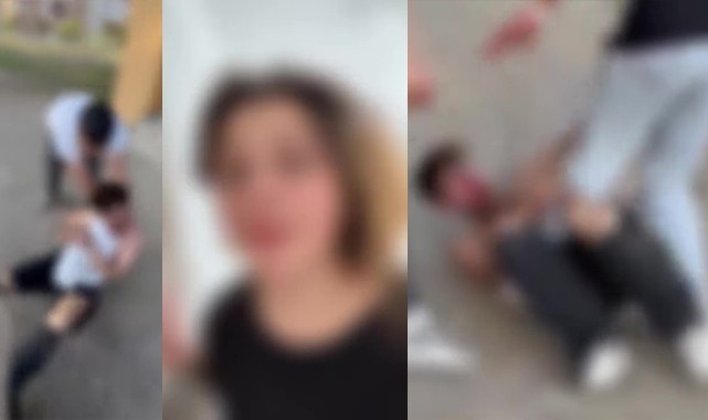 Eşini darp ettiği iddia edilen adama meydan dayağı! O anlar kamerada