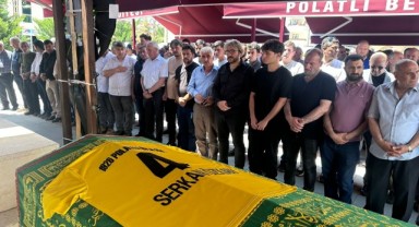 Eski Polatlıspor Başkanı Serkan Özkan toprağa verildi