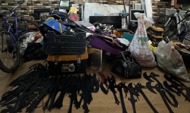 Gaziantep'te 1 milyon TL'nin üzerinde malzeme çalındı