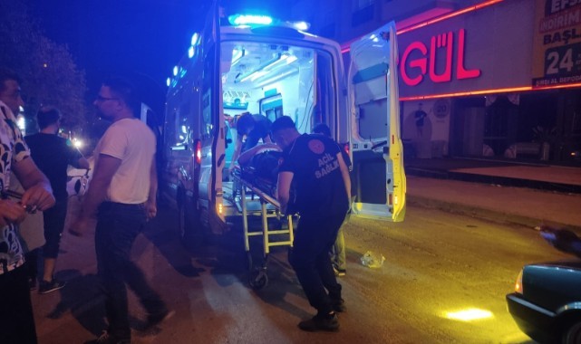 Hafif ticari araç ile motosiklet çarpıştı: 1 yaralı