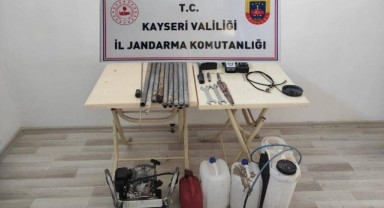 Kaçak kazıya suçüstü: 6 gözaltı