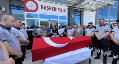 Kazada hayatını kaybeden doktora son veda!