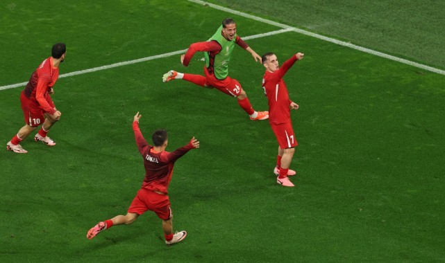 Kerem Aktürkoğlu'nun 6. gol sevinci