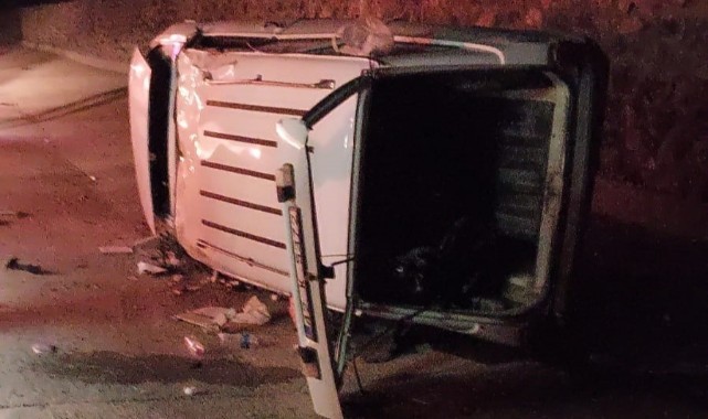 Konya’da domuz kazaya sebep oldu: 1 yaralı
