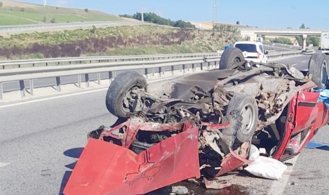 Korkunç kaza: Baba yaralandı, oğlu hayatını kaybetti