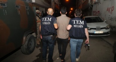 Mersin'de terör operasyonu: 12 gözaltı