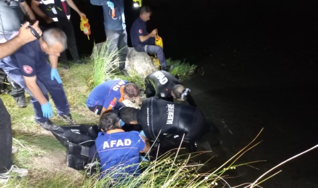 Önce oğlu, sonra anne gölete girdi, bir daha haber alınamadı
