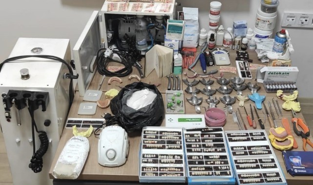 Polis baskın yaptığı adreste adeta ‘şok' geçirdi