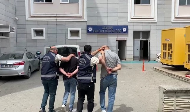 Samsun'da metamfetamin ele geçirildi: 3 gözaltı