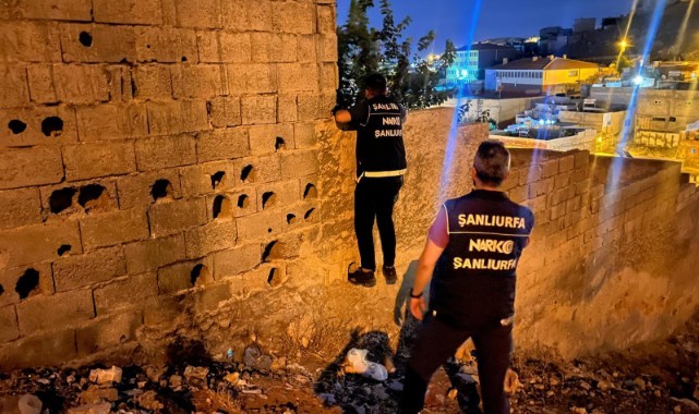 Şanlıurfa'da bayramda uyuşturucuya geçit verilmedi! 