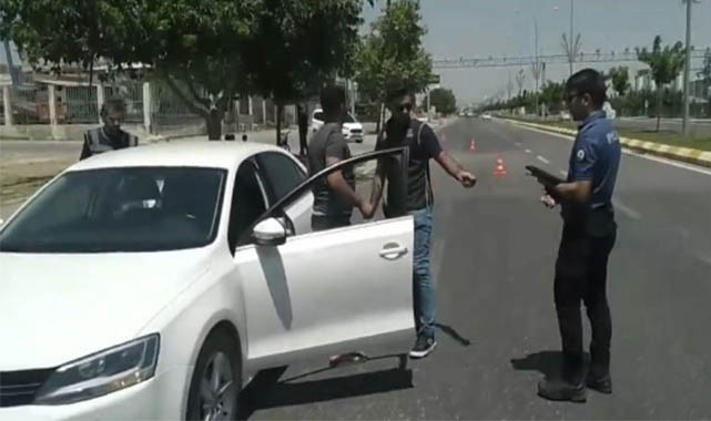 Şanlıurfa'da sıkı denetim: 8 gözaltı