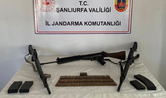 Şanlıurfa'da silah kaçakçılığı operasyonu! 3 gözaltı