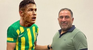 Şanlıurfaspor Ronaldo havasında paylaşım yaptı bakın kimi getirdi! 