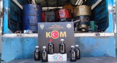 Siirt'te bin 660 litre kaçak akaryakıt ele geçirildi