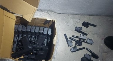 Silah üreten şahsın evine operasyon