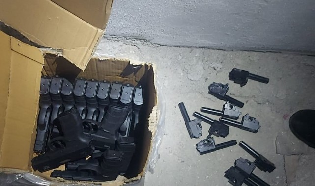 Silah üreten şahsın evine operasyon