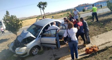 Sungurlu’da zincirleme kaza: 5 yaralı