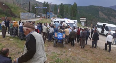 Üzerine yıldırım düşen genç kız yaralandı