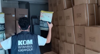 32 milyon lira değerinde 5 ton kaçak tütün ele geçirildi
