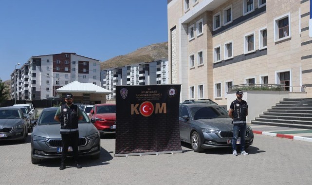 Bitlis’te sahte rapor operasyonu: 17 araca el konuldu