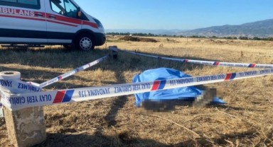 Boş arazide erkek cesedi bulundu