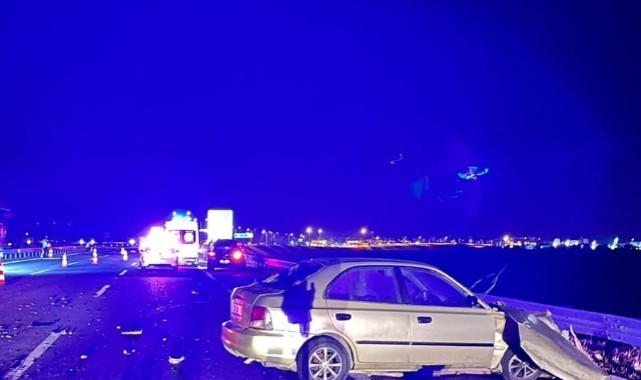Bursa’da feci kaza: 1 ölü, 5 yaralı