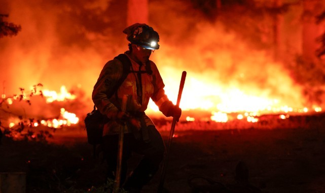 California tarihinin en büyük 6. orman yangını