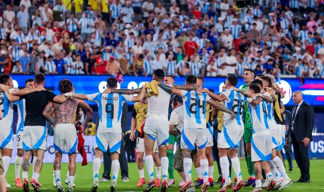 Copa America’da ilk finalist Arjantin oldu