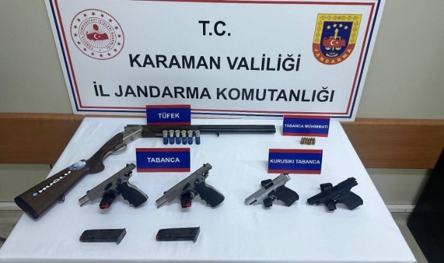 Düğünde havaya ateş açmışlardı! Yakalandılar
