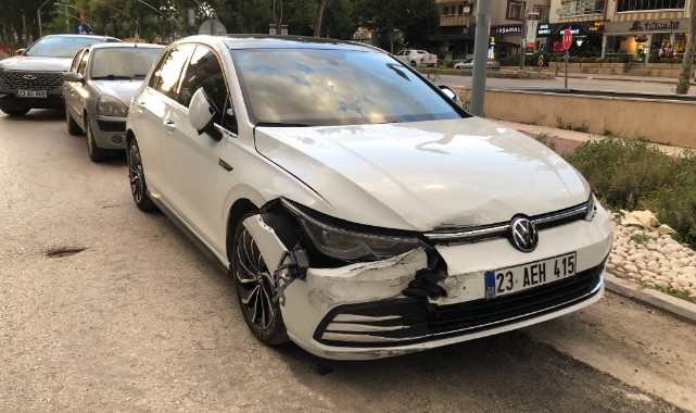 Elazığ’da trafik kazası: 1 yaralı