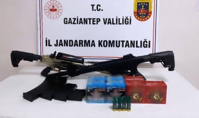 Gaziantep’te ruhsatsız silah operasyonu: 13 gözaltı