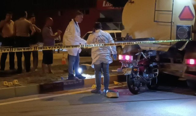 Gaziantep’te sulama aracına çarpan motosikletli hayatından oldu
