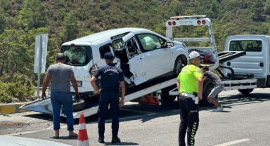 Göcek'te feci kaza; 1 ölü, 10 yaralı