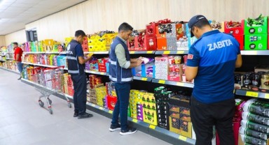Harran’da zincir marketler denetlendi