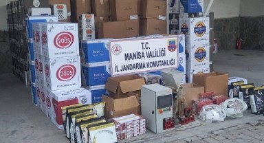 Jandarma 2 milyon 137 bin makaron ele geçirildi