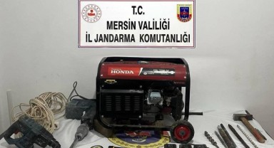 Kaçak kazı yapan 5 şüpheli suçüstü yakalandı