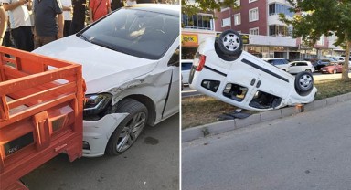 Kahramanmaraş’ta iki araç çarpıştı! 8 kişi yaralandı