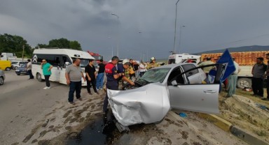 Karabük'te zincirleme kaza: 2'si ağır 4 yaralı