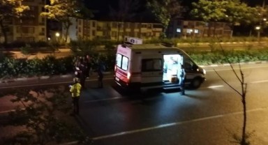 Kontrolden çıkan motorlu bisikletin sürücüsü yaralandı