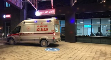 Kontrolden çıkan motosiklet devrildi: 1 yaralı