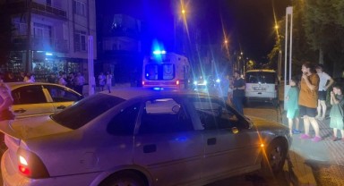 Kontrolden çıkan motosikletin sürücüsü kayarak düştü: 1 yaralı