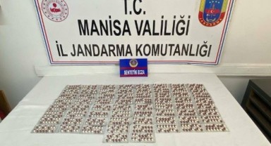 Manisa’da uyuşturucu hap ele geçirildi