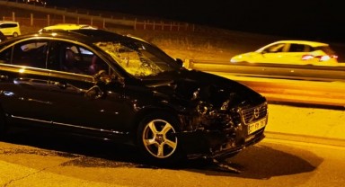 Otomobil ile motosiklet çarpıştı: 2 ağır yaralı